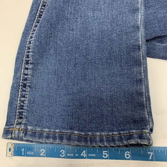 Lee Riders Womens Jeans‎ Size 4 M Midrise Straight Medium Wash Denim Stretch - Picture 9 of 11